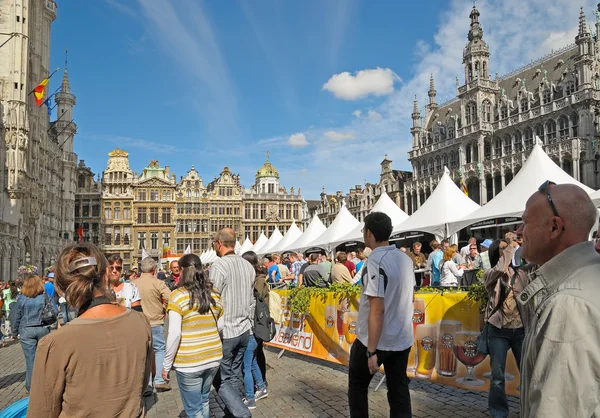 Roczne belgijskie piwo weekend — Zdjęcie stockowe