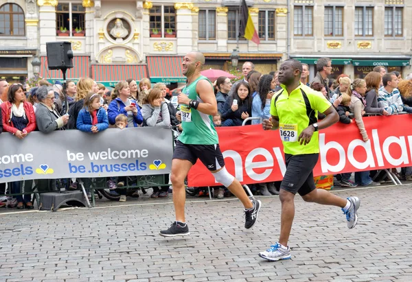 Brüksel maraton ve yarı maraton — Stok fotoğraf