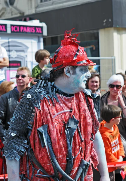 19 Mayıs 2012 Brüksel'deki zinneke parade — Stok fotoğraf