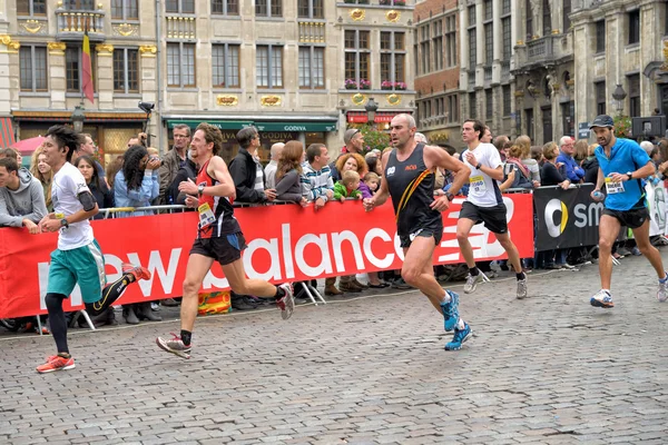 Maratón de Bruselas y media maratón —  Fotos de Stock