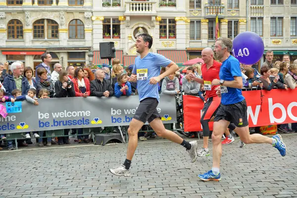 Maratón de Bruselas y media maratón —  Fotos de Stock