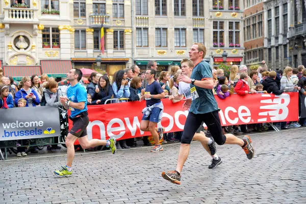 Brüksel maraton — Stok fotoğraf