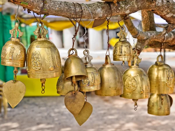 Bells of Buddhist temple — Stock Photo, Image