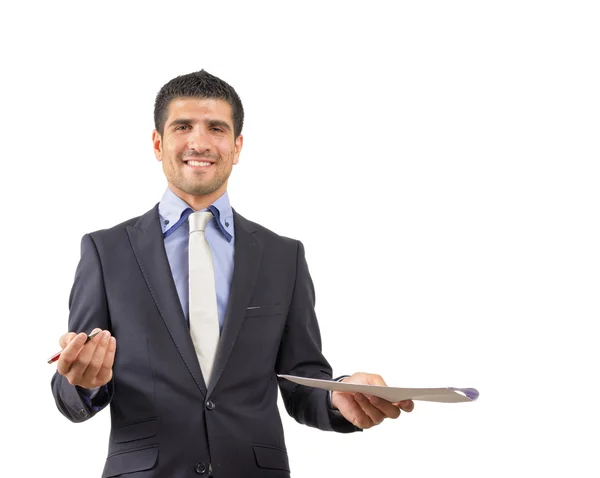 Feliz joven sonriente — Foto de Stock