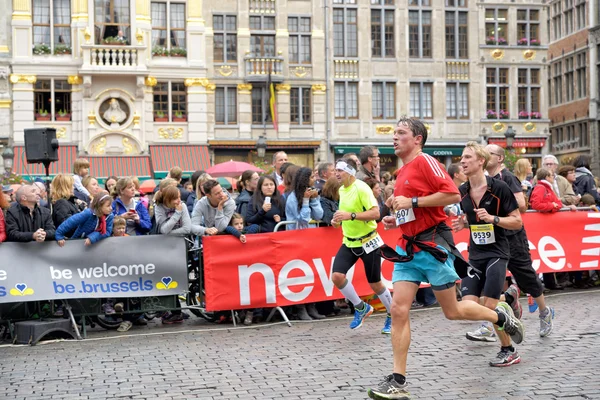 Maratón de Bruselas — Foto de Stock