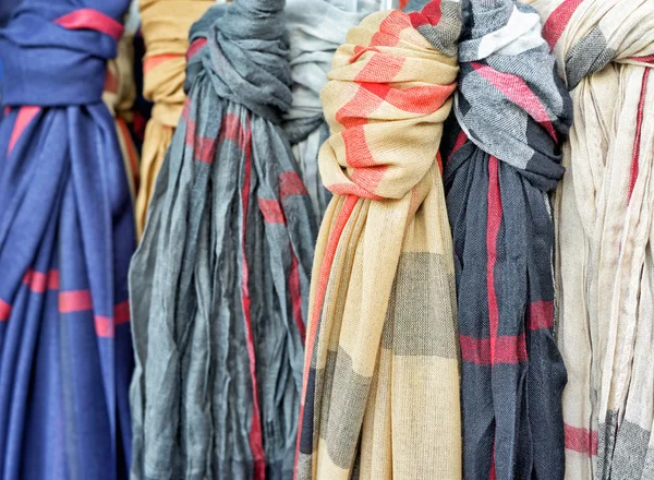 Разные шарфы — стоковое фото