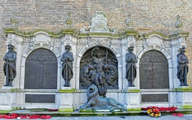 ypres içinde ikinci Dünya Savaşı kurbanlarına adanmış Anıtı
