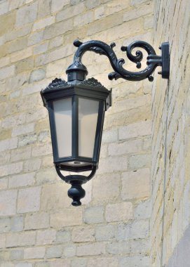 Brüksel'in tarihi merkezinde geleneksel fener