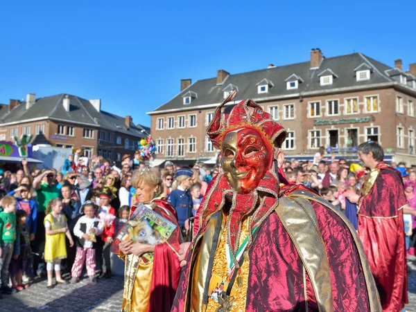 Karneval in Nivellen — Stockfoto