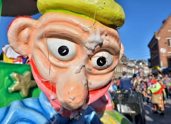 Карнавал у міста Нівель, Бельгія — стокове фото
