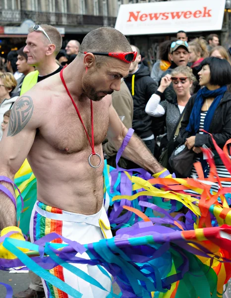 Teilnehmer der Gay Pride Parade — Stockfoto