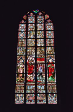 vitray pencere Kilisesi saint gery. Belçika