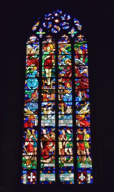 Saint maurice templom lille történelmi városközpontjától. Franciaország