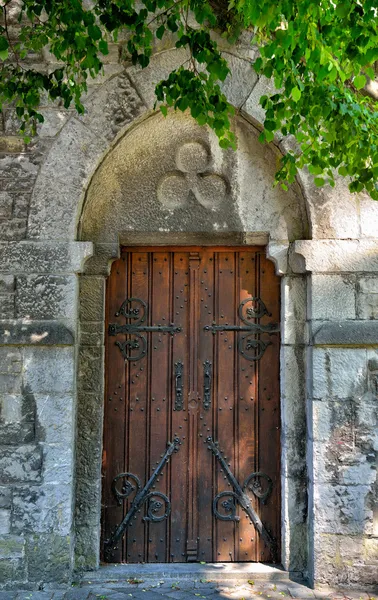 Kerk in Han-sur-Lesse, België — Stockfoto