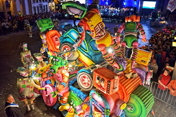 Carnaval van halle, België — Stockfoto