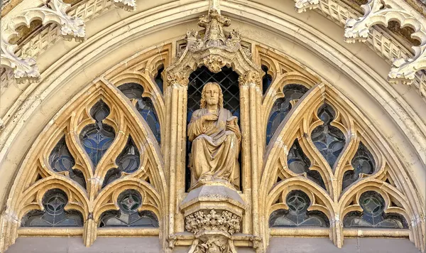 Saint Maurice church in historical center of Lille, France — Stock Photo, Image