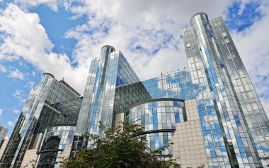 Avrupa Parlamentosu Brüksel'in modern Binası