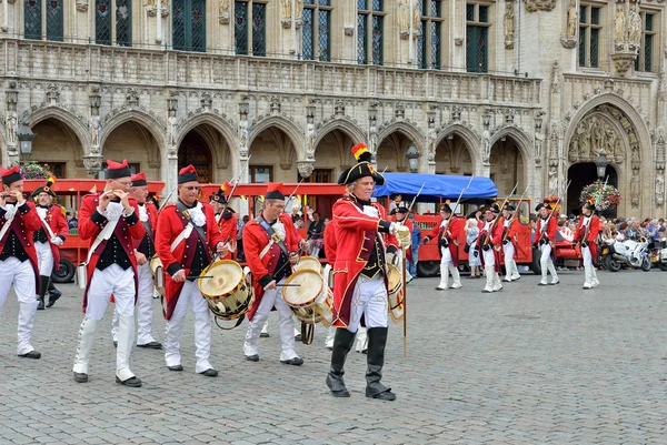 Ceremonie van de plantage van meyboom — Stockfoto