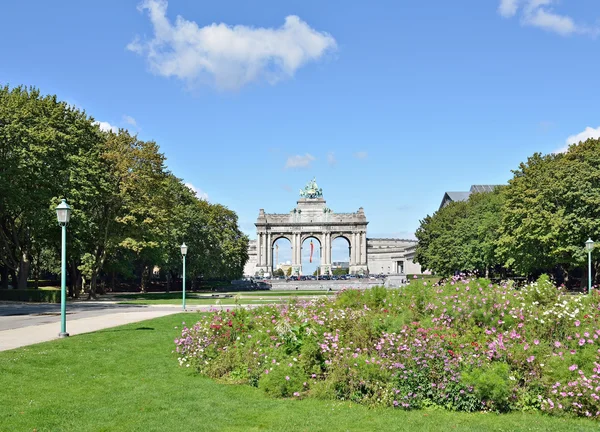 Cinquantenaire Parc в Брюсселе — стоковое фото