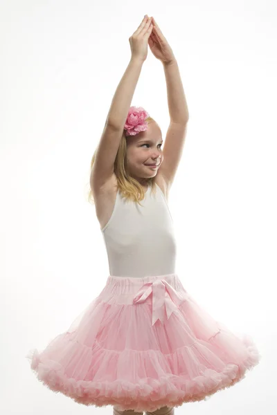 Vackra lilla ballerina — Stockfoto