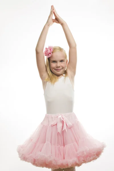 Vackra lilla ballerina — Stockfoto