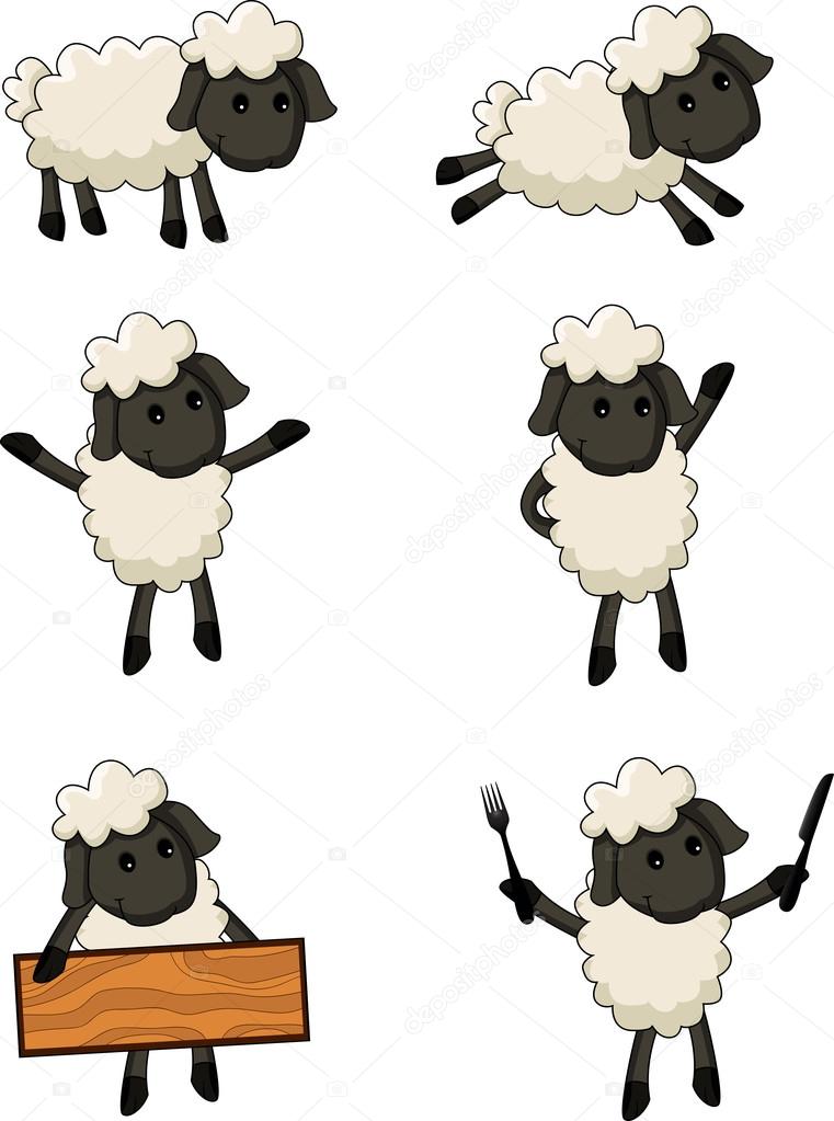 Sheep cartoon Vector Art Stock Images | Depositphotos Sheep cartoon Vector Art Stock Images | Depositphotos