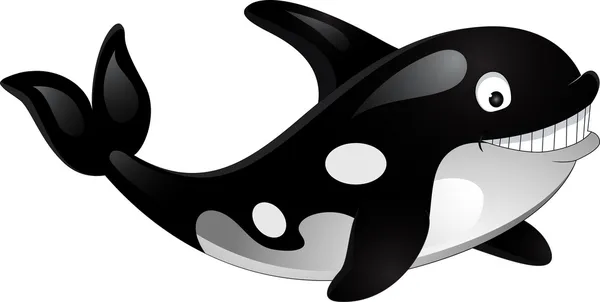 Orka glimlachen — Stockvector
