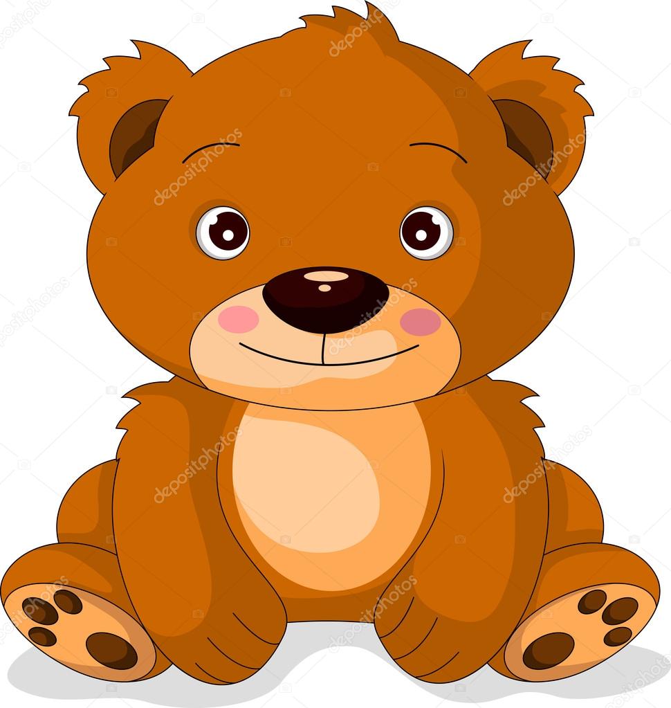 Cute bear cartoon