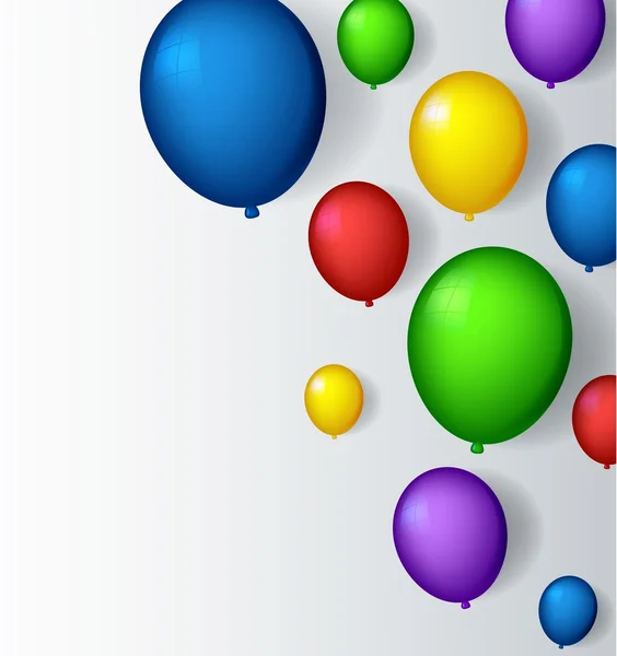 Balonlar ile coration — Stok Vektör