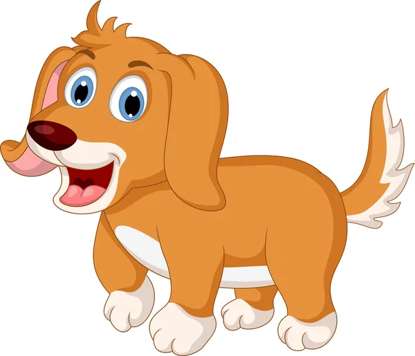 Милий вираз мультфільму для собак — стоковий вектор