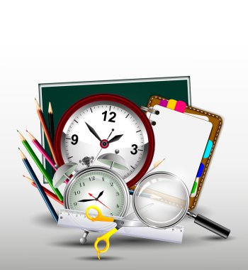 güzellik okul malzemeleri için tasarım