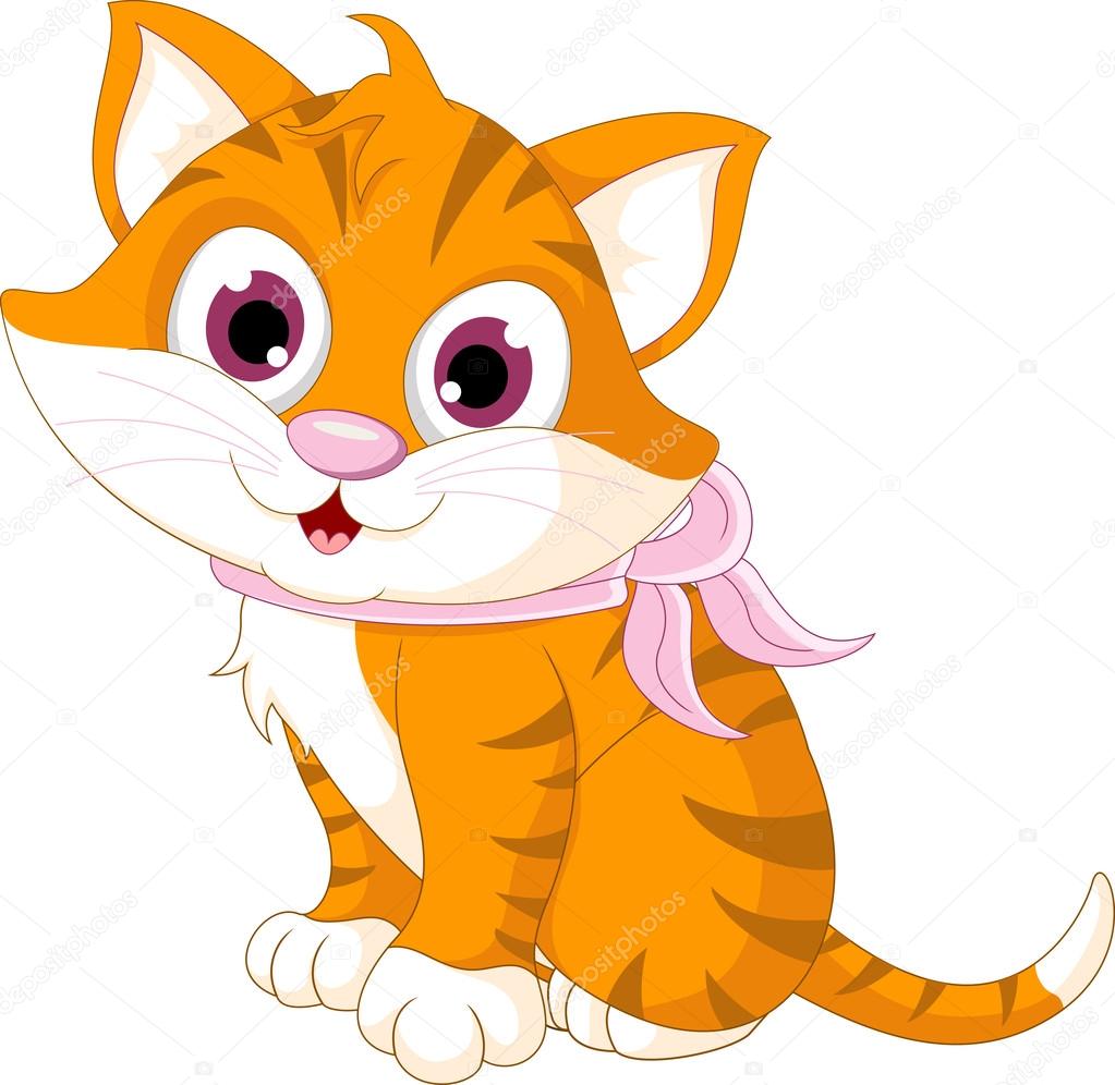 Cute cat cartoon posing Stock Vector starlight789 Cute cat cartoon posing Stock Vector starlight789