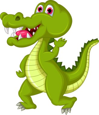 komik timsah karikatür