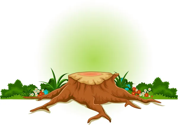 あなたのデザインのための木の根 — ストックベクタ