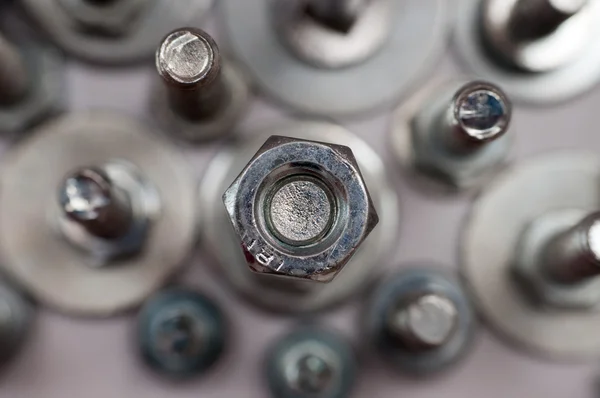 Bolt and nut — Stock Photo, Image