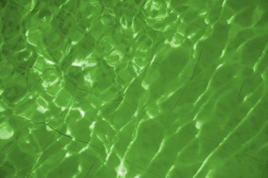 Yeşil soyut waterpool arka plan