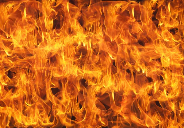 Brandende vlam — Stockfoto