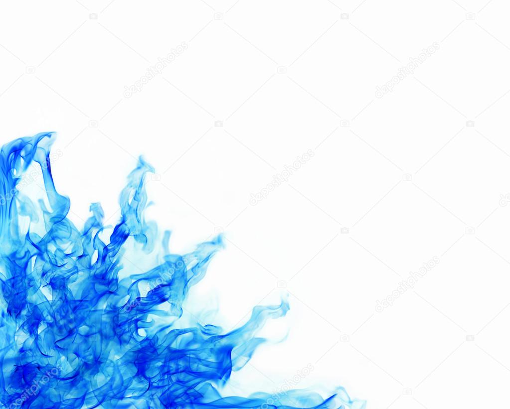 blue Fire flames background