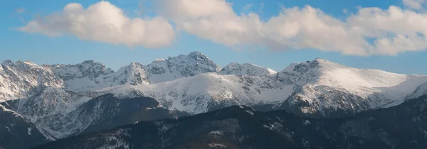 Vista panorámica de la montaña Tatra y desde el pico Gubalowka —  Fotos de Stock