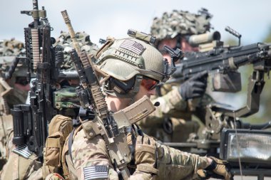 Wroclaw, Polonya - 10 Mayıs. 2014: bizi deniz askeri gösteri üzerinde 10 Mayıs 2014 yılında worclaw, Polonya