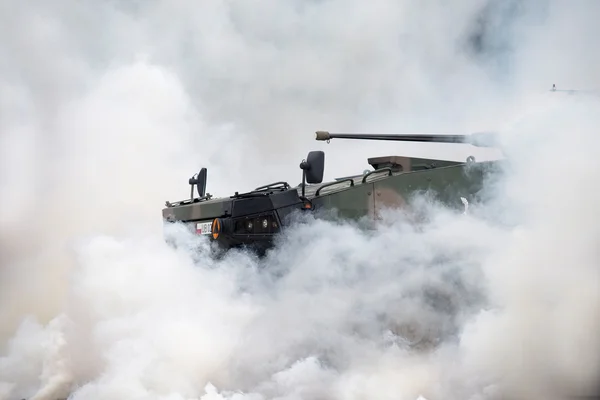 Wroclaw, Poland - May 10. 2014:  AMV XC-360P Rosomak armored vehicle on Military show on May 10, 2014 in Worclaw, Poland — Stock Photo, Image