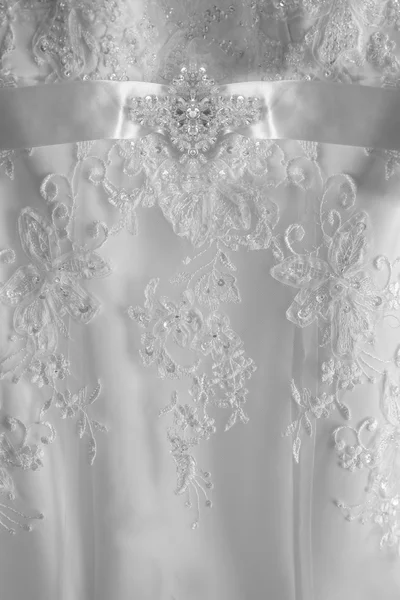 Vestido de casamento Detalhes — Fotografia de Stock