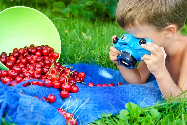 Young photographer — Stock Photo, Image