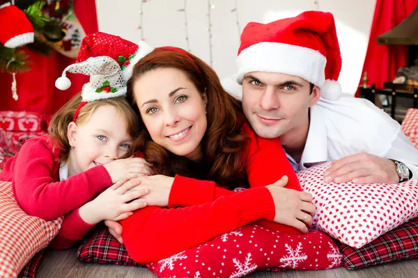 Familia de Navidad — Foto de Stock