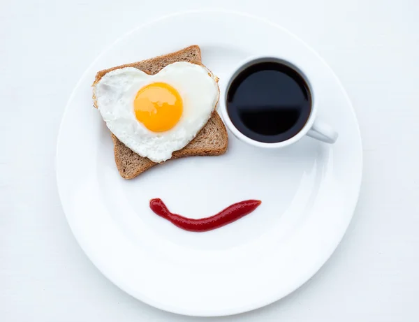 Colazione con amore — Foto Stock