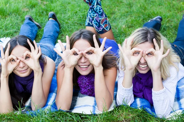 Plezier in het park — Stockfoto