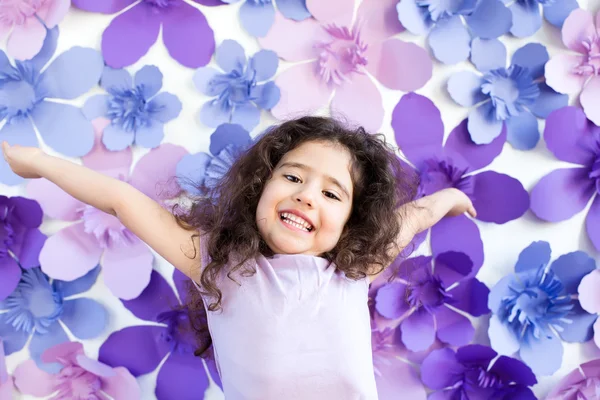 Emotion of beautyful child — Stock Photo, Image