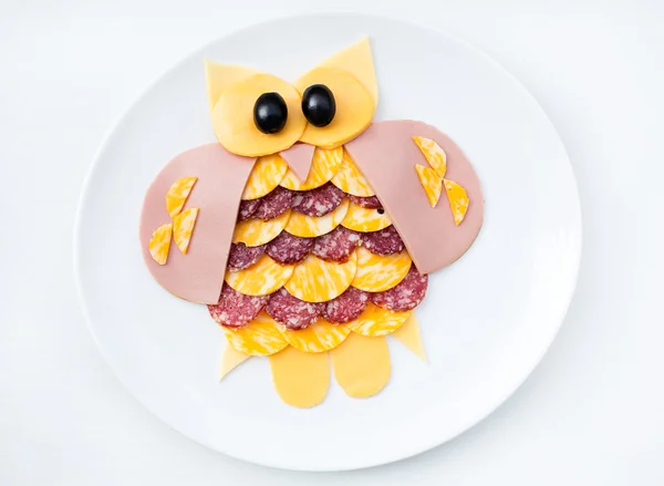 Cute morning breakfast — Stock Photo, Image