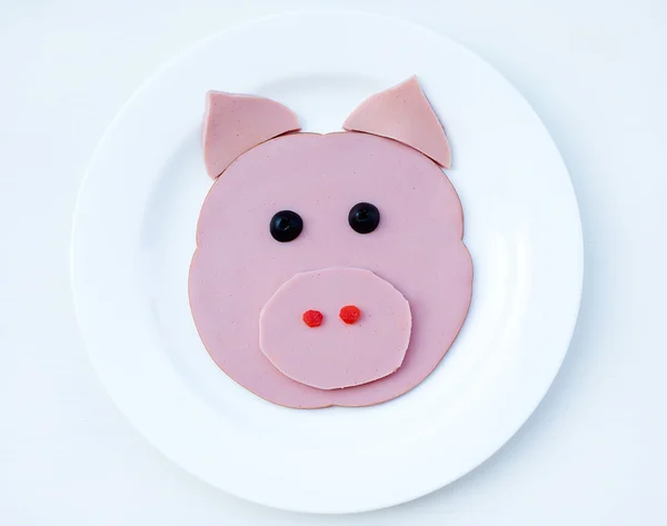 Morning breakfast for children — Stock Photo, Image