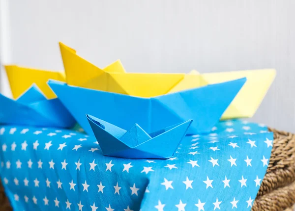 Paper boats — Stock Photo, Image